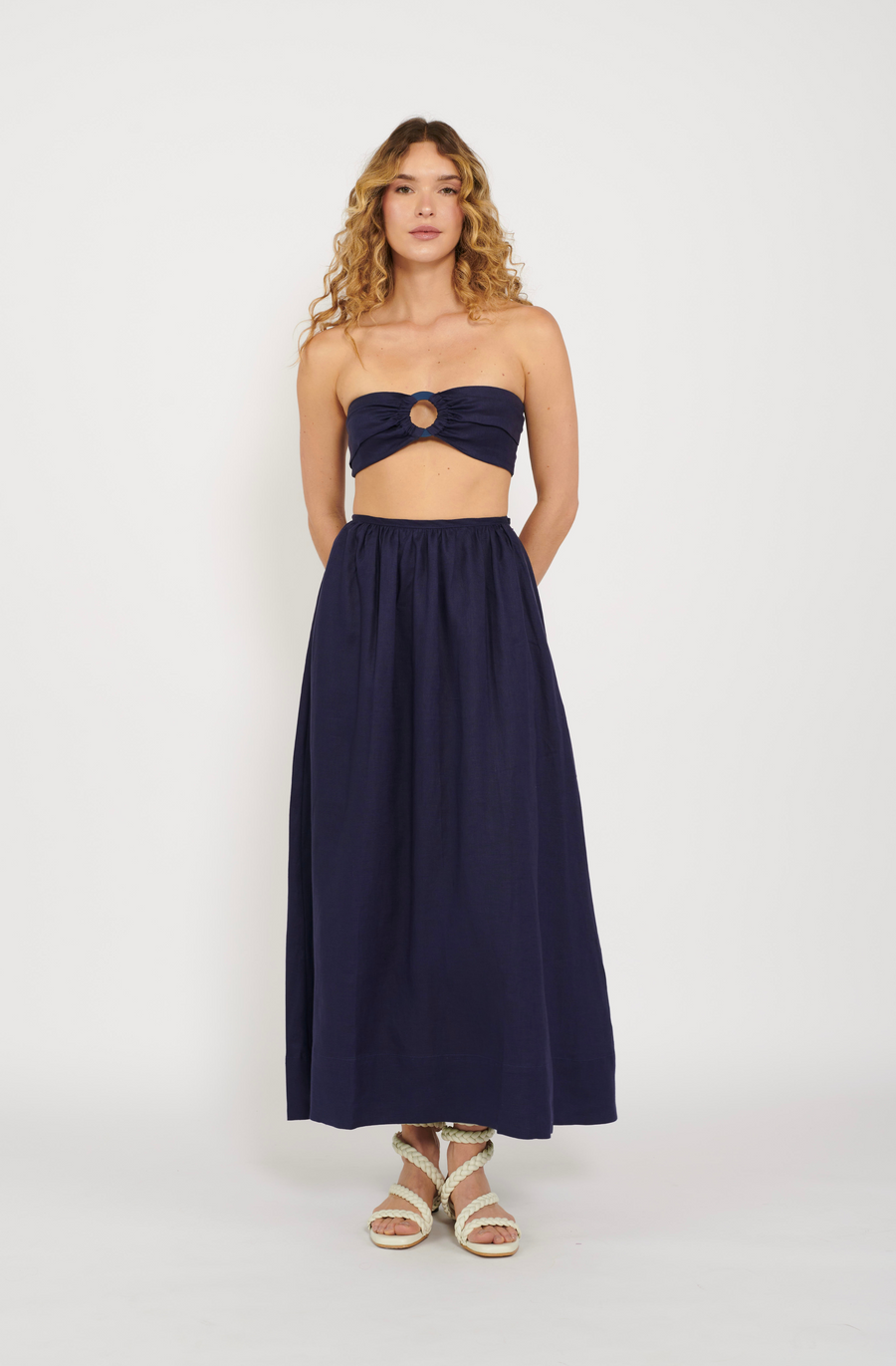 Vento Linen Skirt